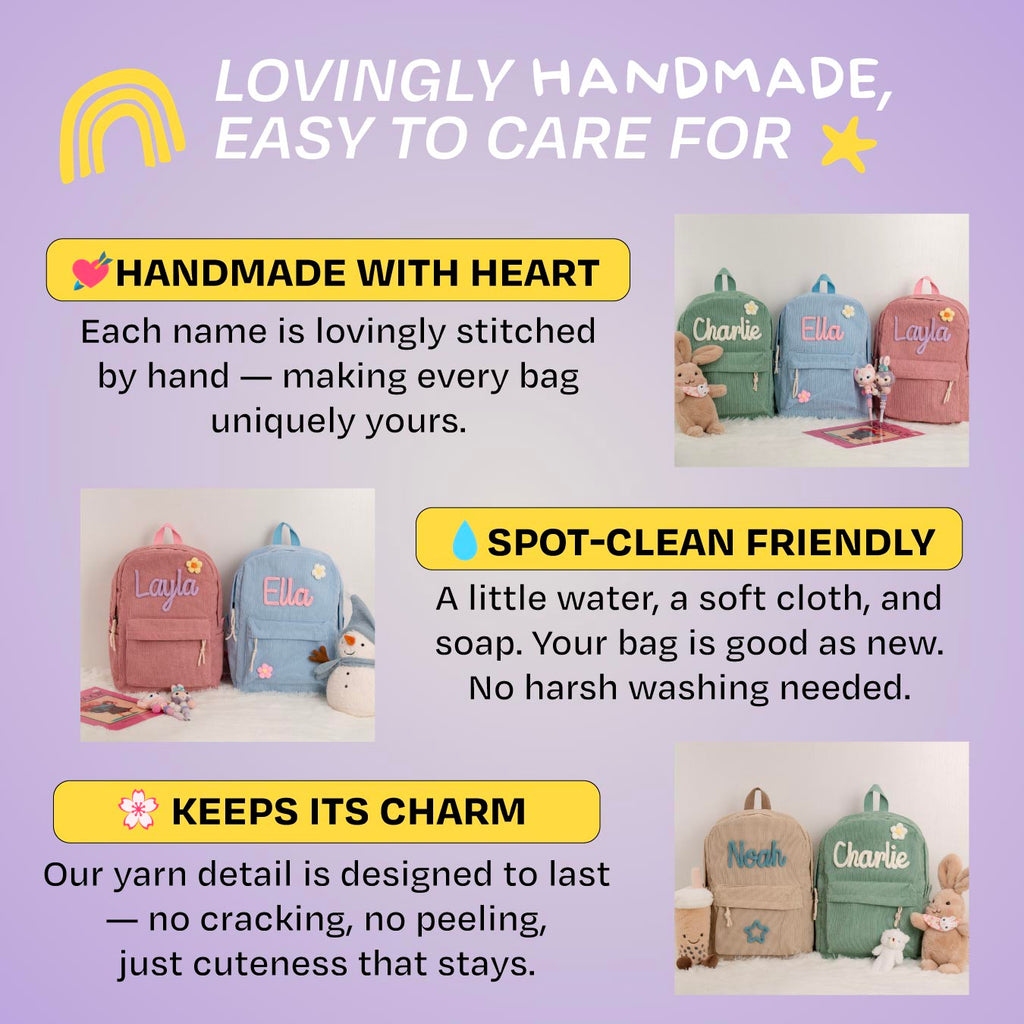 K&C - Personalized Knitted Backpack